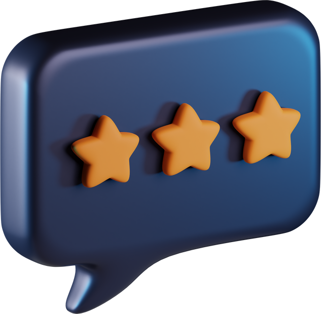 Customer Rating 3D Icon